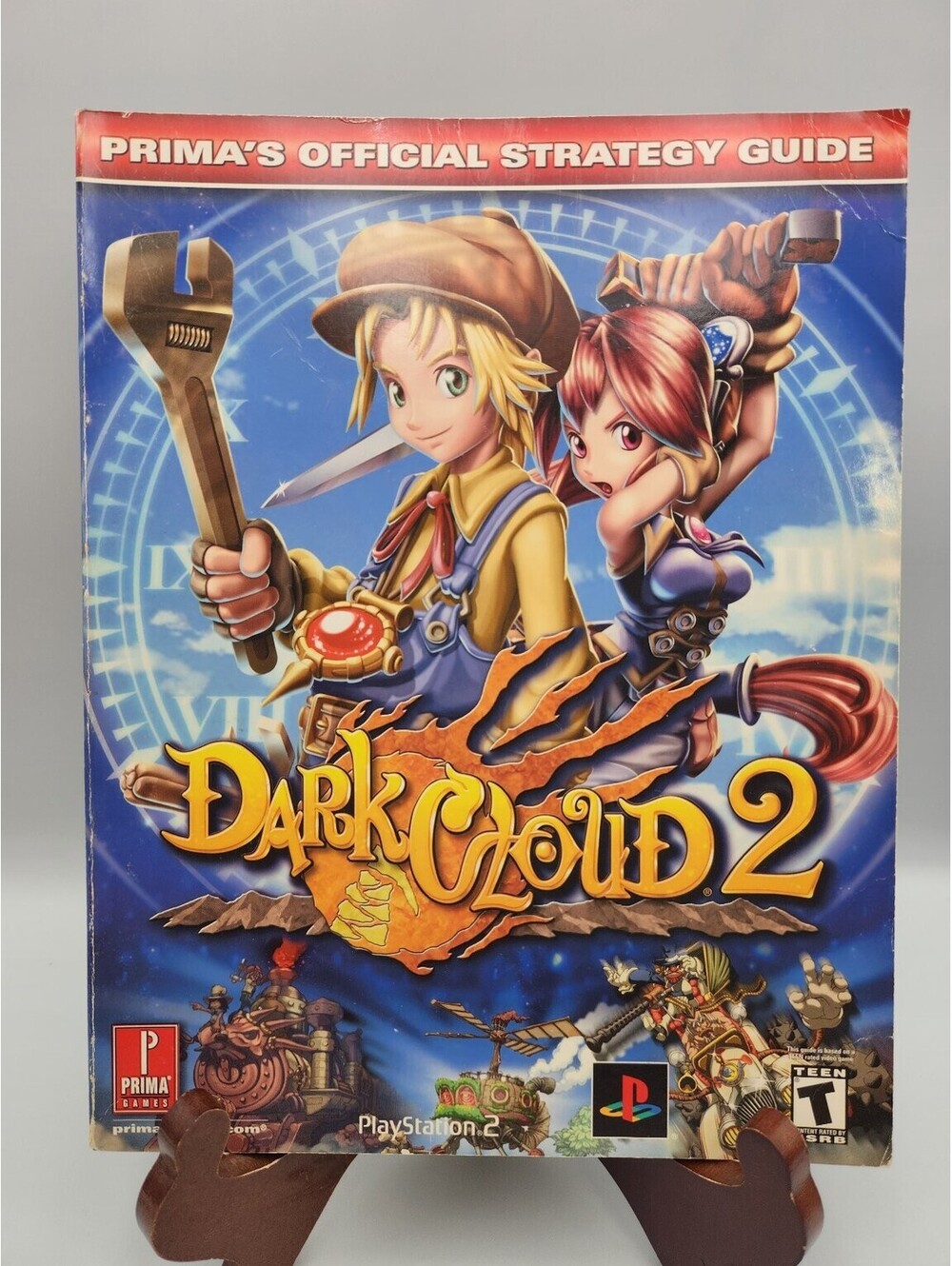 Dark Cloud 2 Prima's Official Strategy Guide PlayStation 2 PS2 RPG Manual BK3